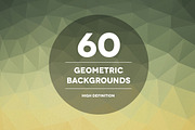 60 Geometric Backgrounds
