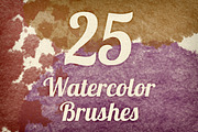 Watercolor Strokes Brush Pack 3