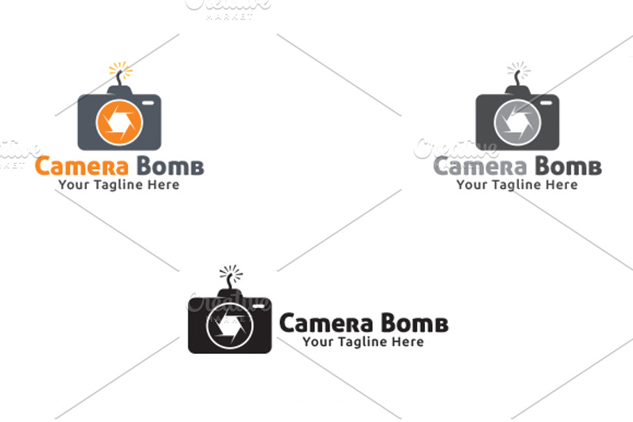 Camera Bomb - Logo Template