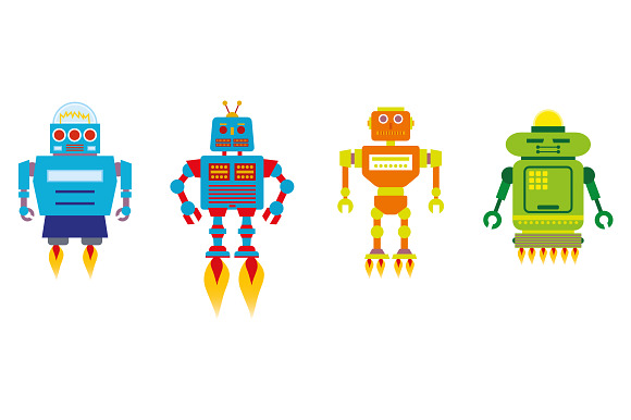 Space Aliens and Robots in Illustrations - product preview 3