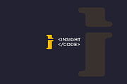 Insight Code - Letter I Logo