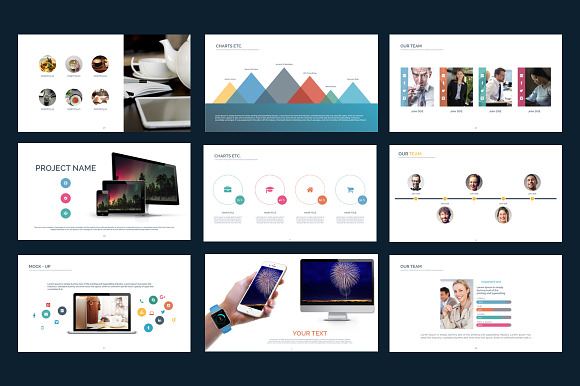 Forever Powerpoint Template in PowerPoint Templates - product preview 3