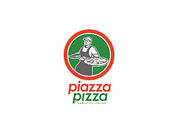 Piazza Pizza Homestyle Italian Logo
