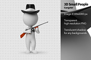 3D Small People - Gangster