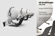 3D Small People - Call Center