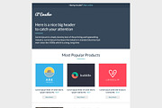 A* Email Template - MailChimp, CM