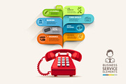 Business Telephone Service Template.