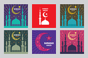 Ramadan Kareem Vector Illustrations