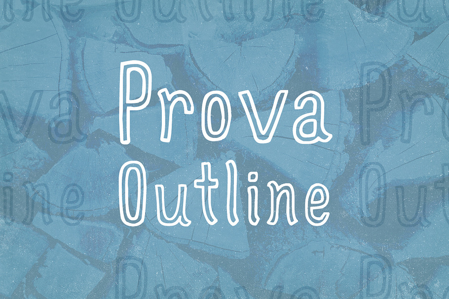 Prova Outline in Display Fonts - product preview 8