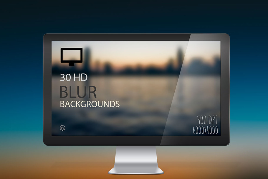 30 HD BLUR BACKGROUNDS in Textures - product preview 8