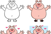Pig Characters Collection - 5