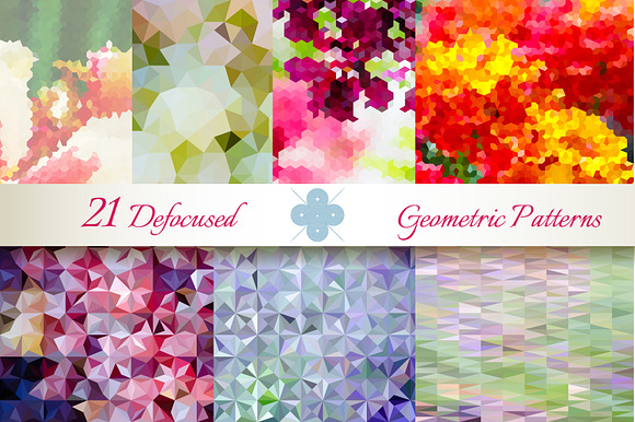 21 Defocused Geometric Patterns in Patterns - product preview 2