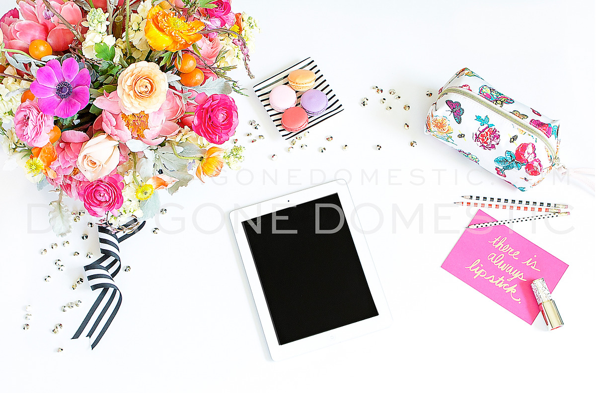 Styled Stock Photo - Colorful iPad in Mobile & Web Mockups - product preview 8