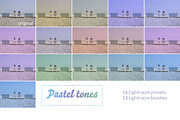 Pastel tones - Lightroom presets