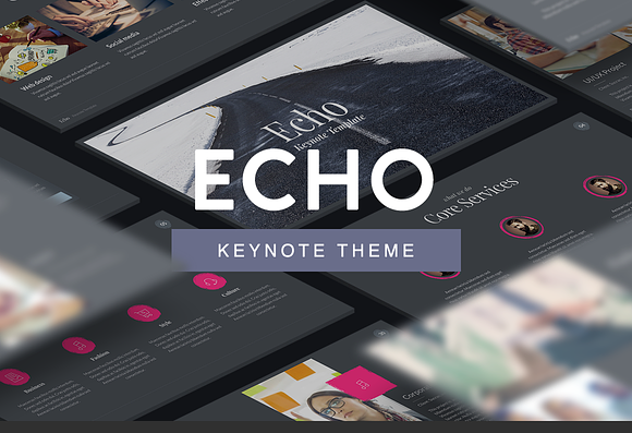 Echo - Keynote Template in Keynote Templates - product preview 1