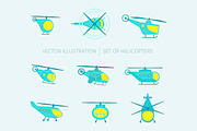 Nice set of helicopters