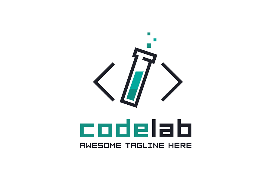 Code Lab Logo Template