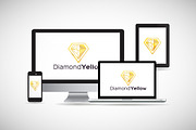 [68% off] Diamond Yellow Logo
