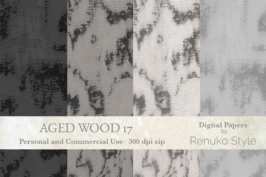 Aged Wood 17 Digital Textures in Textures - product preview 8