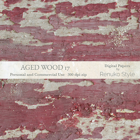 Aged Wood 17 Digital Textures in Textures - product preview 3