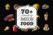 70+ elements of American food
