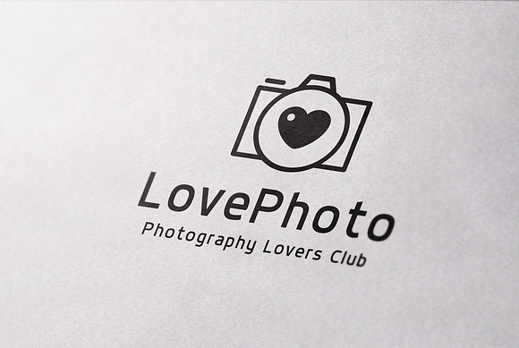 Love Photo Logo Template in Logo Templates - product preview 3