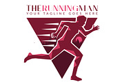 The Running Man (Logo Template)