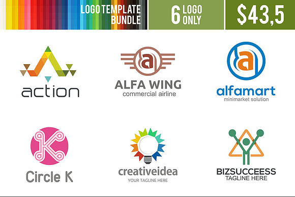 Logo Bundle #14 in Logo Templates - product preview 1