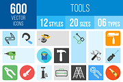 600 Tools Icons