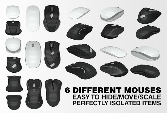Mouse Pad Mockups - 21.5 x 27 - 3 in Mobile & Web Mockups - product preview 6