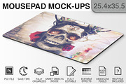 Mouse Pad Mockups - 25.4 x 35.5 - 1