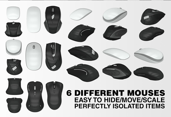 Mouse Pad Mockups - 25.4 x 35.5 - 3 in Mobile & Web Mockups - product preview 2
