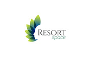Beauty Resort Spa Green Blue Logo 