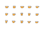 15 Cup and Mug Icons