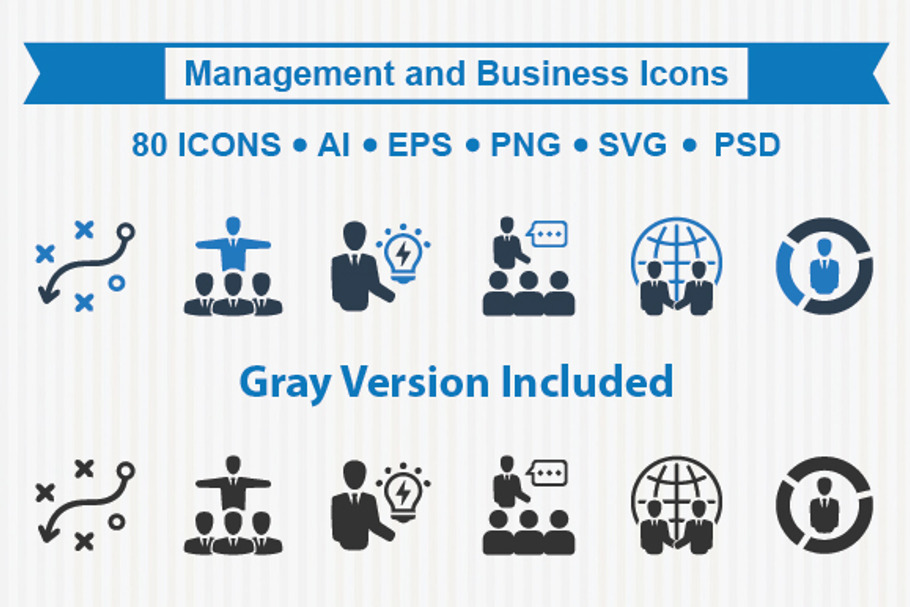 Management and Business Icons