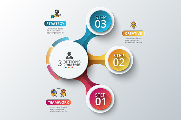 Diagrams for business infographic v6 in Presentation Templates - product preview 1