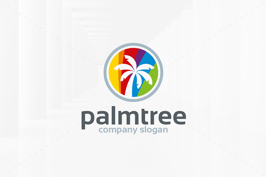 Palm Tree Logo Template in Logo Templates - product preview 8