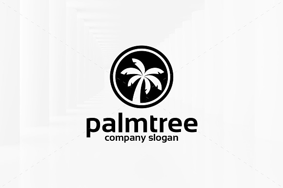 Palm Tree Logo Template in Logo Templates - product preview 1