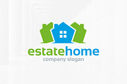 Estate Home Logo Template