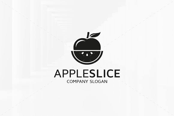 Apple Slice Logo Template in Logo Templates - product preview 1