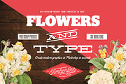 Flowers And Type
