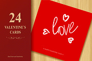 Valentine`s Day Greeting Cards