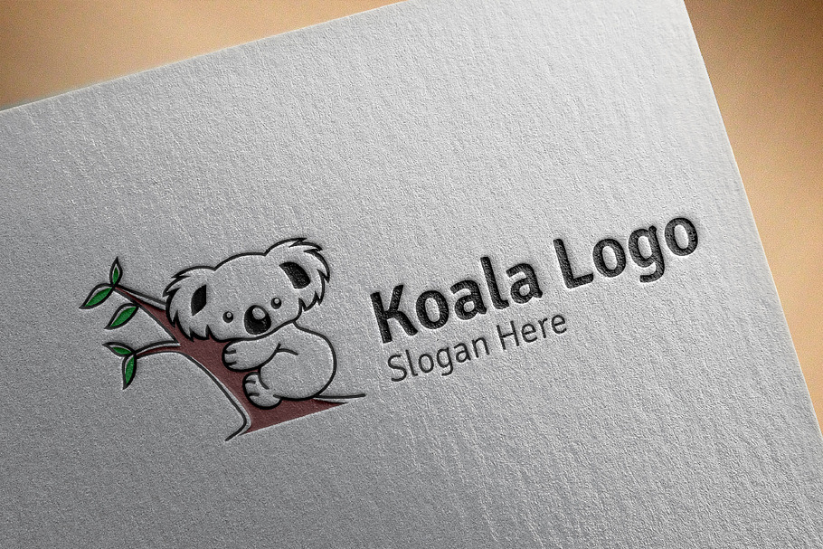 Koala logo in Logo Templates - product preview 8