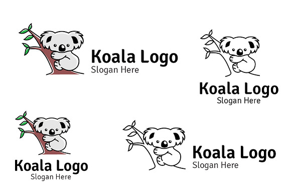 Koala logo in Logo Templates - product preview 3