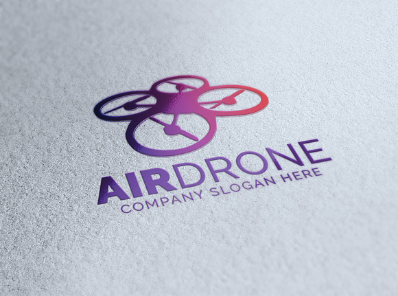 Air Drone Logo in Logo Templates - product preview 2