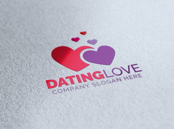 Dating Love Logo in Logo Templates - product preview 1