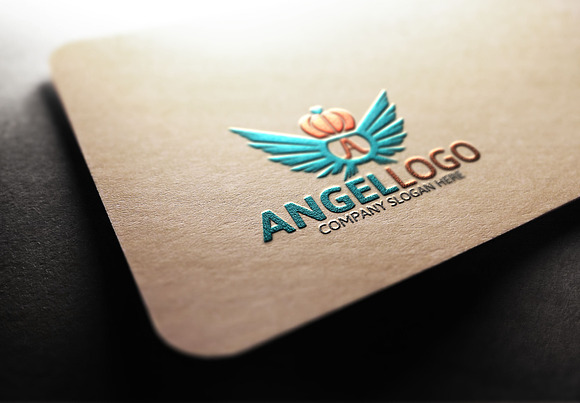 Angel Logo in Logo Templates - product preview 3