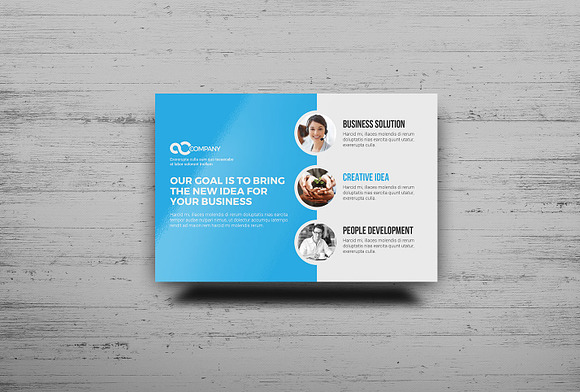 Corporate Business Postcard in Postcard Templates - product preview 2