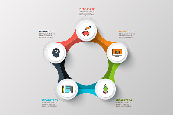 Diagrams for business infographic v7 in Presentation Templates - product preview 7