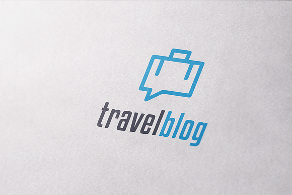 Travel Blog Logo Template in Logo Templates - product preview 2